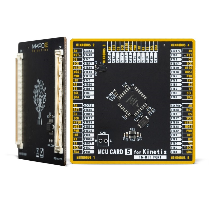Brand-Rex MCU Card 5 for Kinetis MKV42F64VLH16 MCU Development Board MIKROE-3930