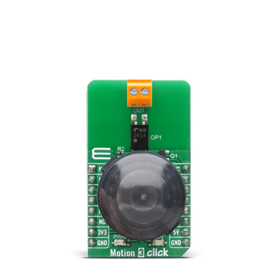 MikroElektronika Motion 3 Click Motion Sensor MikroBus Click Board for EKMC1606112