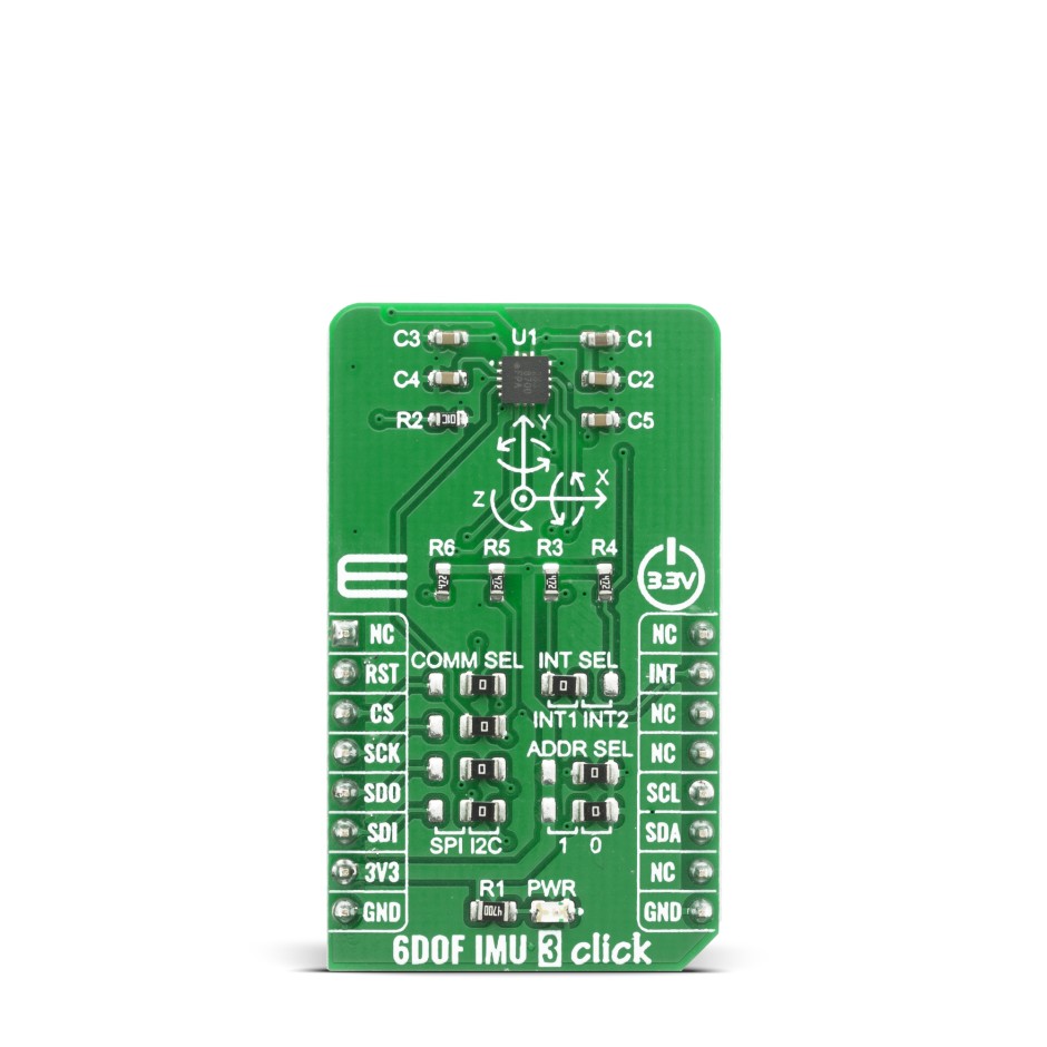MikroElektronika for FXOS8700CQ