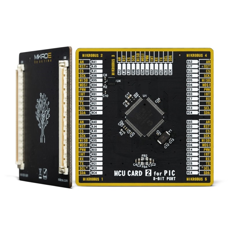 Brand-Rex MCU Card 2 for PIC PIC18F86J15 MCU Development Board MIKROE-4099