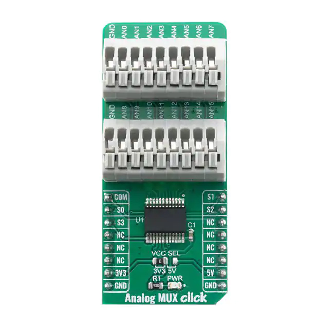 MikroElektronika MIKROE-4111 Analogue MUX Click Switches & Multiplexer Development Module for System equipped with the