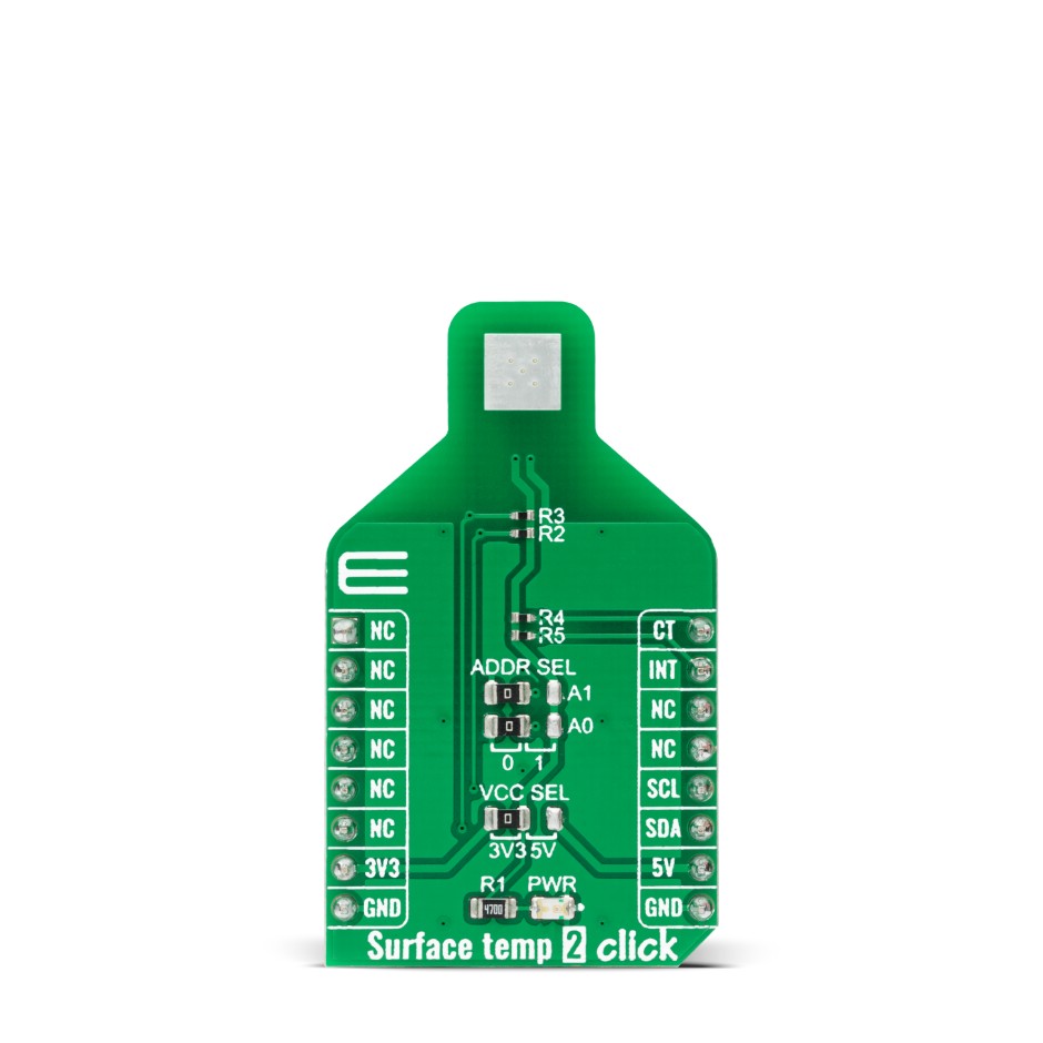 MikroElektronika Surface Temp 2 Click Temperature Sensor Temperature Sensor Board for ADT7422