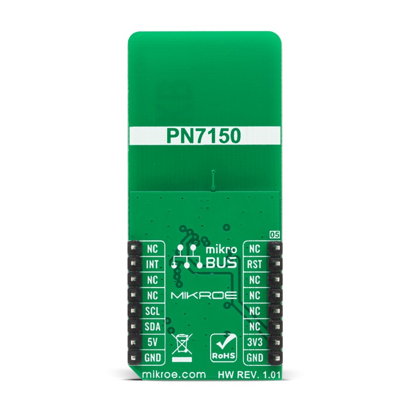 mikroe-4309 MikroElektronika NFC 2 Click PN7150 NFC Development Board for MCU 13.56 MHz MIKROE-4309
