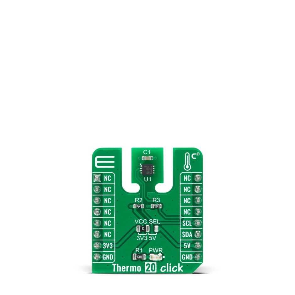 MikroElektronika Thermo 20 Click Temperature & Humidity Sensor MikroBus Click Board for TSYS03