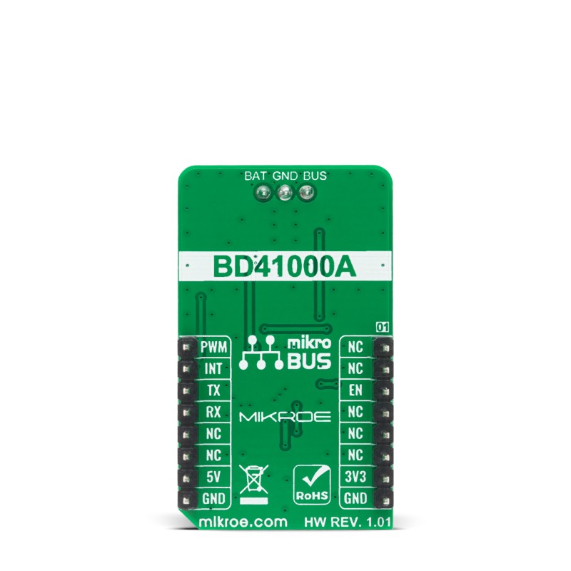 mikroe-4336 MikroElektronika CXPI Click BD41000AFJ-C Add On Board for Body control applications, AC and instrument panel systems,