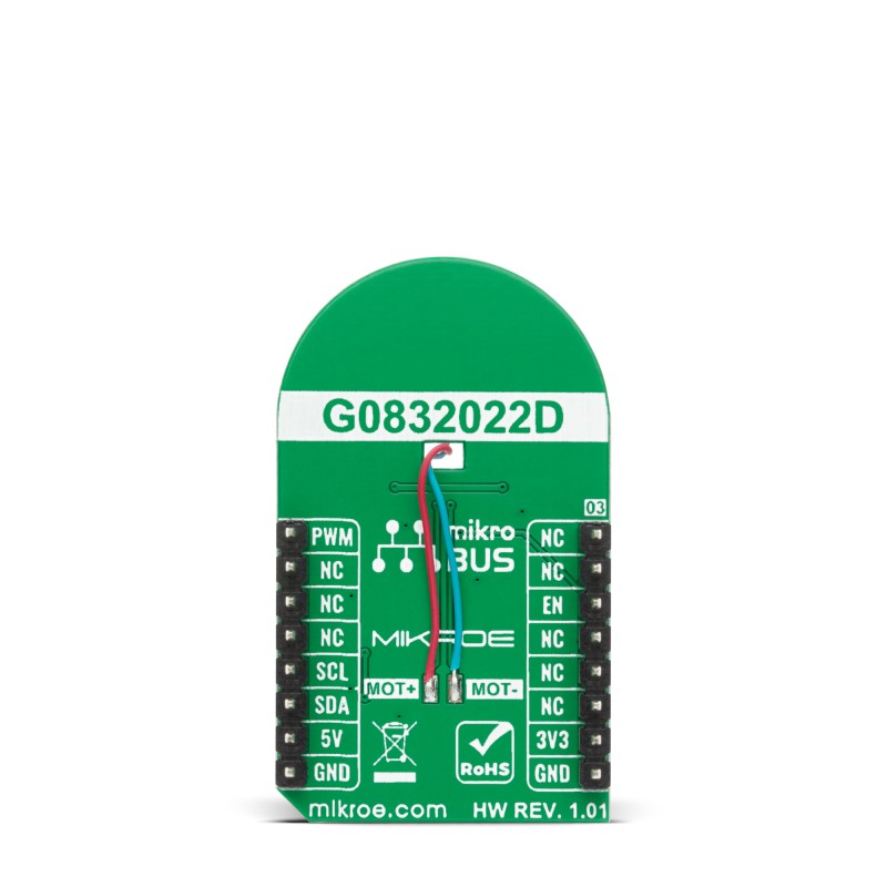 mikroe-4356 MikroElektronika Vibro Motor 3 Click Development Board for Vibro Motor 3 Click PID: MIKROE-4356 for G0832022D