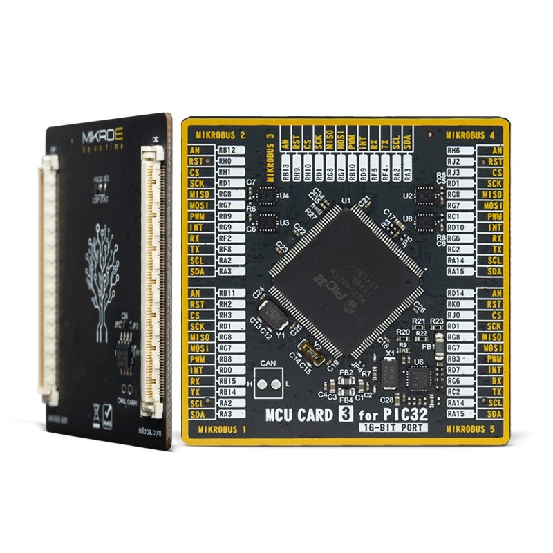 Brand-Rex SiBRAIN for PIC32MZ2048EFH144 MCU Development Board MIKROE-4375