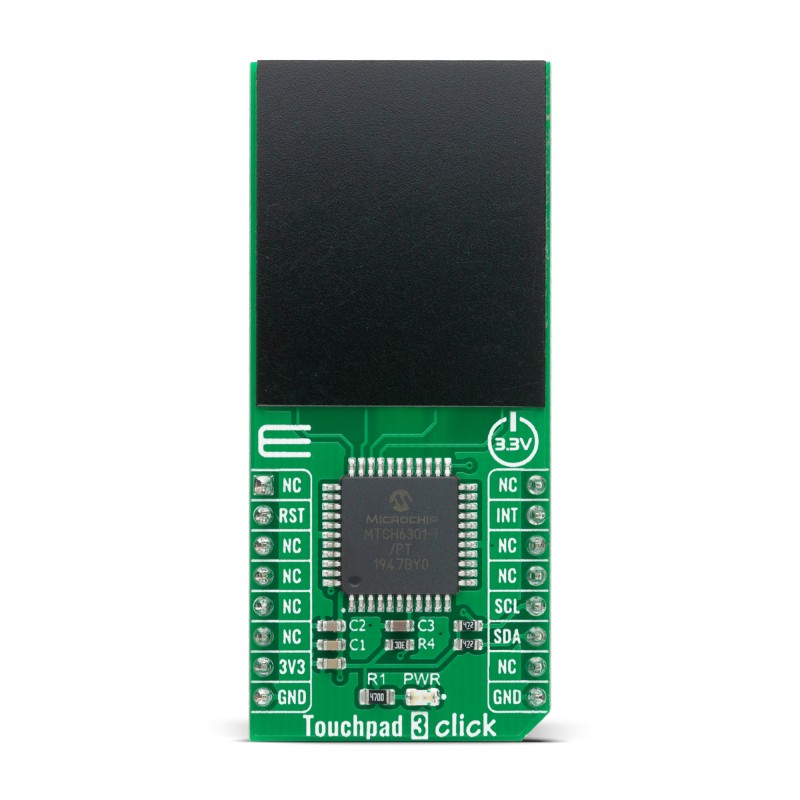 MikroElektronika Touchpad 3 Click I2C Development Board for MTCH6301 for MTCH6301