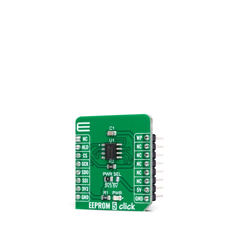 mikroe-4422 MikroElektronika MIKROE-4422 EEPROM 5 Click, EEPROM Add On Board for M95M04 for M95M04