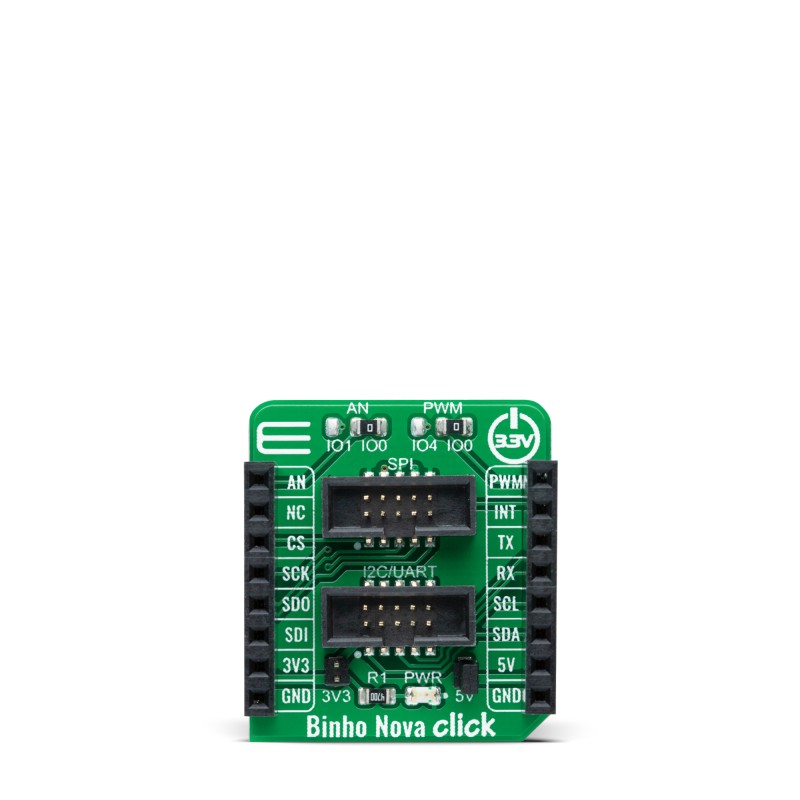 MikroElektronika Binho Nova Click Binho Nova Click PID: MIKROE-4439 Adapter Board for BinhoNova Multi-Protocol USB Host
