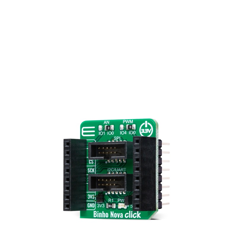 mikroe-4439 MikroElektronika Binho Nova Click Binho Nova Click PID: MIKROE-4439 Adapter Board for BinhoNova Multi-Protocol USB Host
