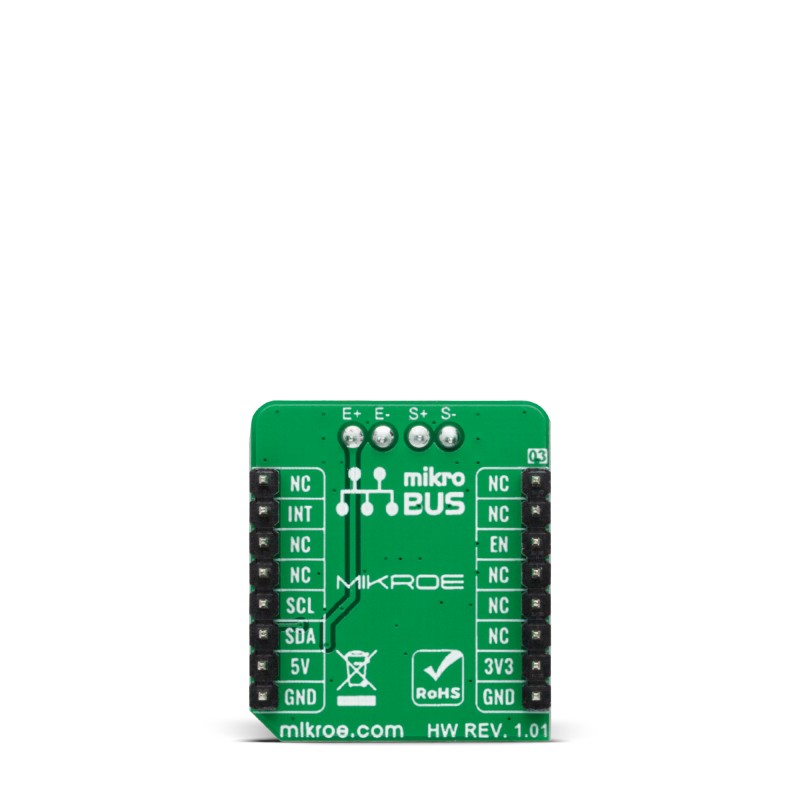 mikroe-4458 MikroElektronika Load Cell 4 Click Development Kit ZSC31014