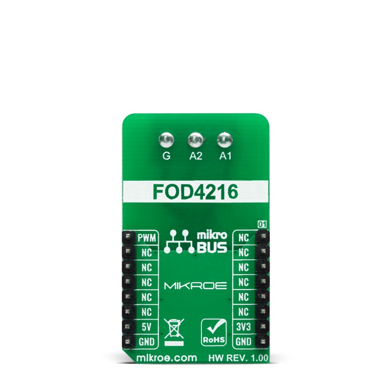 mikroe-4476 MikroElektronika Opto 5 Click FOD4216 Development Board for MCU MIKROE-4476