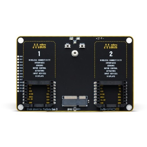MikroElektronika MIKROE-4506 Shield for use with Click Board