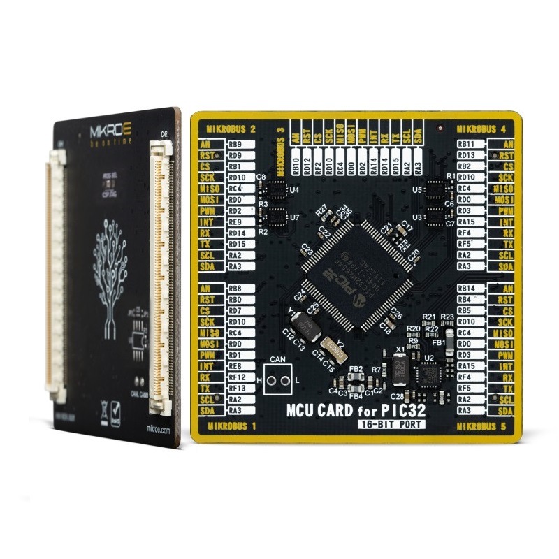 Brand-Rex MCU Card for PIC32 PIC32MX664F064L MCU Development Board MIKROE-4566