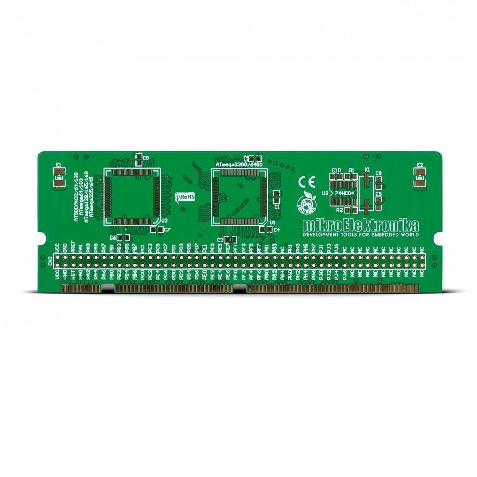Brand-Rex Empty 100-Pin BIGAVR6 MCU Card MCU MCU Card MIKROE-460