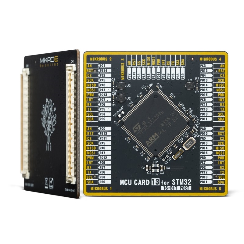 Brand-Rex MCU Card 13 for STM32 STM32L151ZD MCU Development Board MIKROE-4645