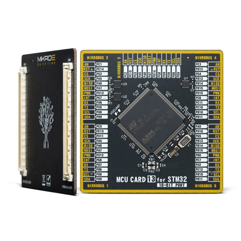 Brand-Rex MCU Card 13 for STM32 STM32L162ZE MCU Development Board MIKROE-4647