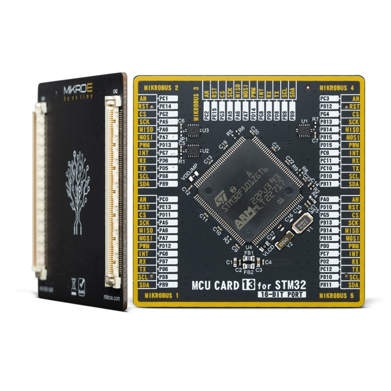 Brand-Rex MCU Card 13 for STM32 STM32F101ZG MCU Development Board MIKROE-4657