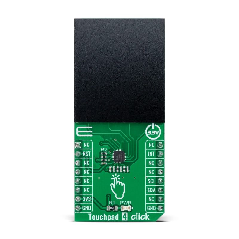 MikroElektronika Touchpad 4 Click Capacitive Touch Capacitive Touch Sensor, Module for Capacitive Touch Controller for