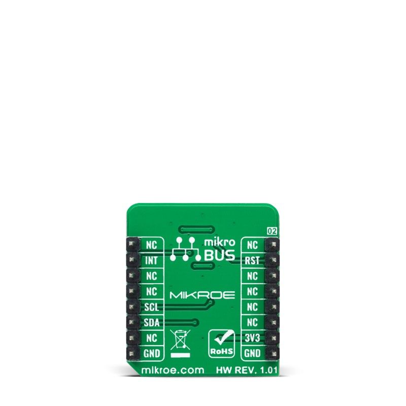mikroe-4904 MikroElektronika Air quality 8 Click Air Quality Sensor Add On Board for ZMOD4510 mikroBUS Socket