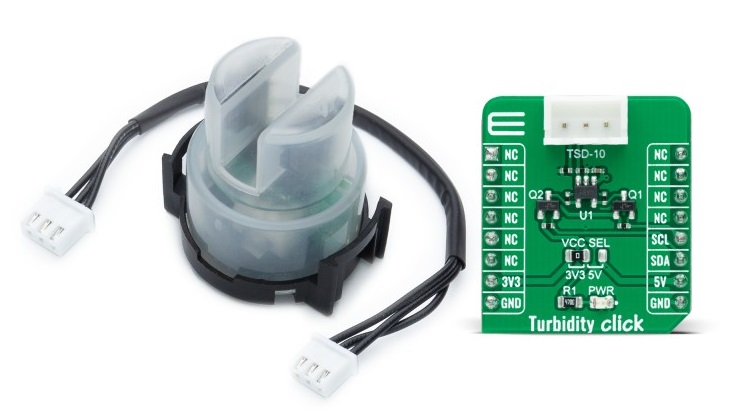 MikroElektronika Turbidity Click Bundle Bundle for E TSD-10