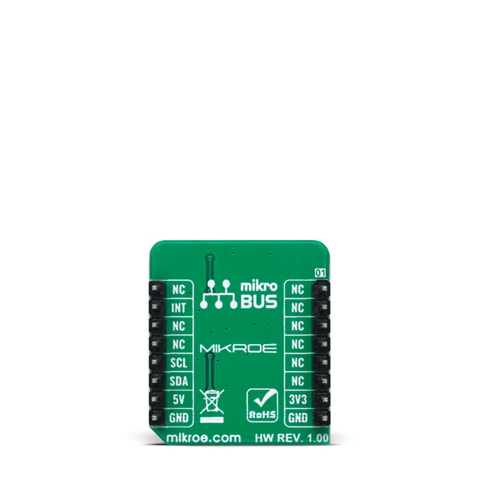 mikroe-5068 MikroElektronika Thermo 22 Click Temperature Sensor Add On Board for TMP75C mikroBUS Socket