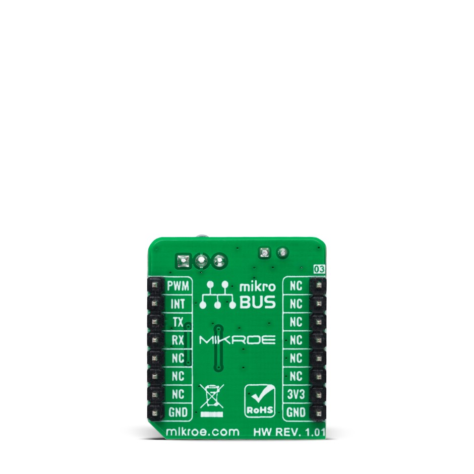 mikroe-5088 MikroElektronika IR 2 Click Infrared Sensor Add On Board for TSMP58138 mikroBUS Socket