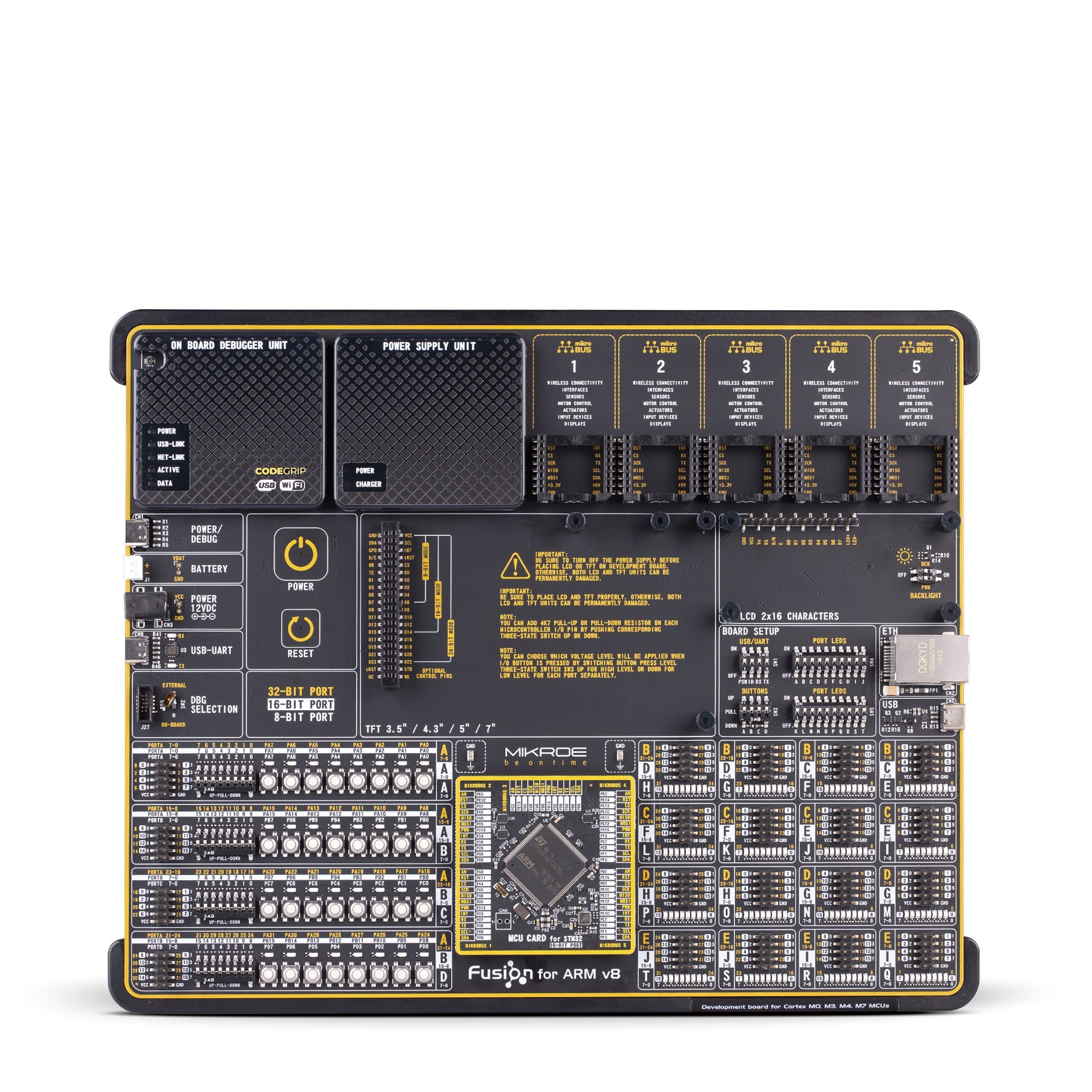 Brand-Rex Fusion for ARM v8 Over USB-C Development Board MIKROE-5396