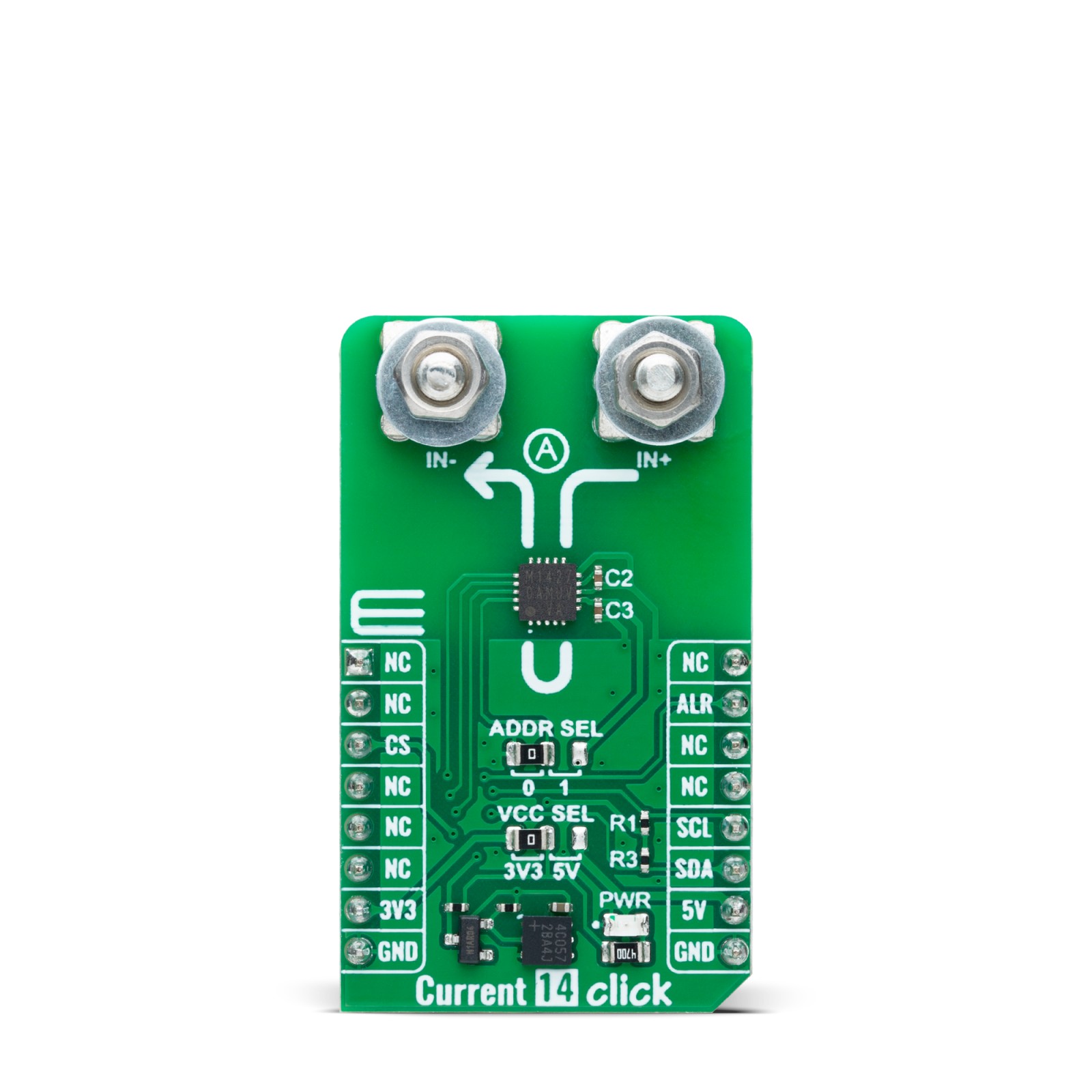 MikroElektronika Current 14 Click Evaluation Board Add On Board for BM14270 Industrial Use
