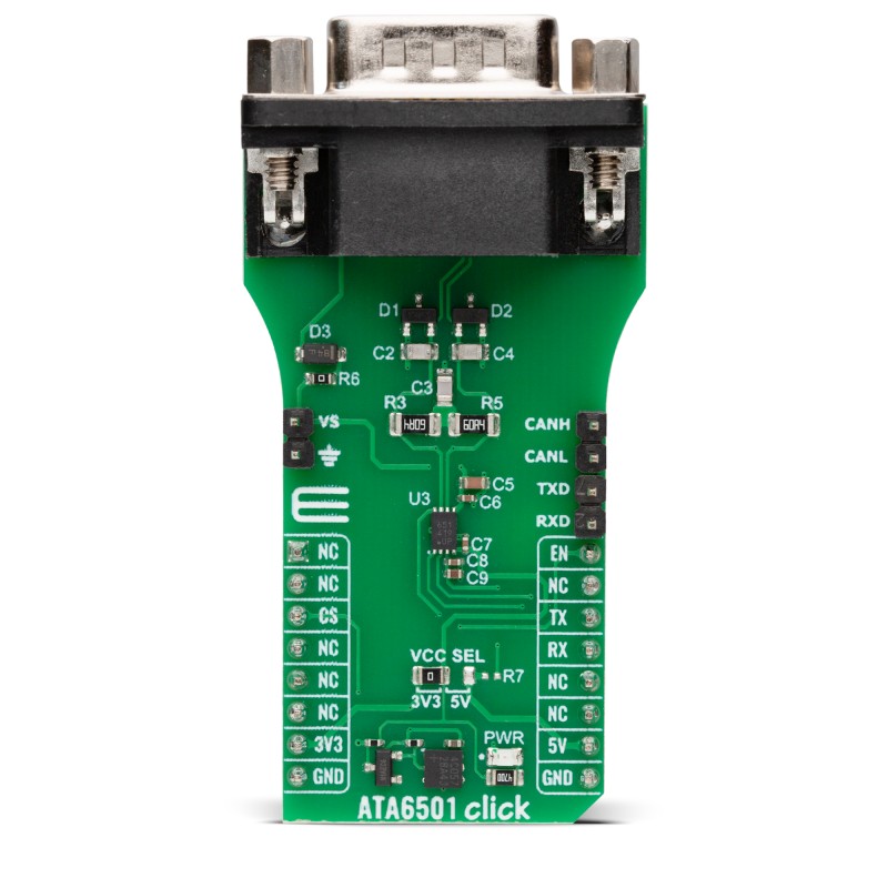 MikroElektronika ATA6501 Click Wifi Antenna Connector Bluetooth, WiFi Add On Board for Wireless Devices 2.4 GHz