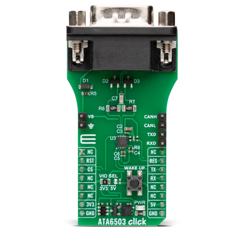 MikroElektronika ATA6503 Click Wifi Antenna Connector Bluetooth, WiFi Add On Board for Wireless Devices 2.4 GHz