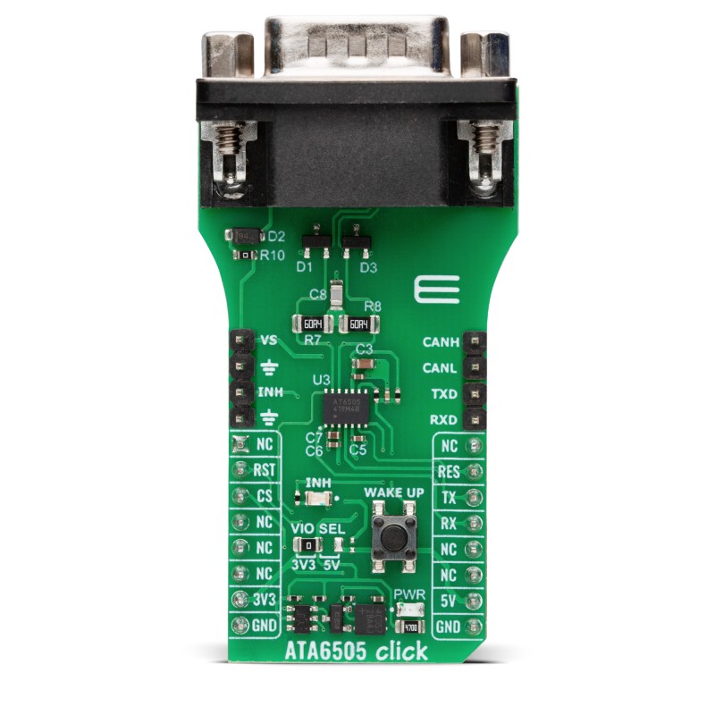 MikroElektronika ATA6505 Click Wifi Antenna Connector Bluetooth, WiFi Add On Board for Wireless Devices 2.4 GHz