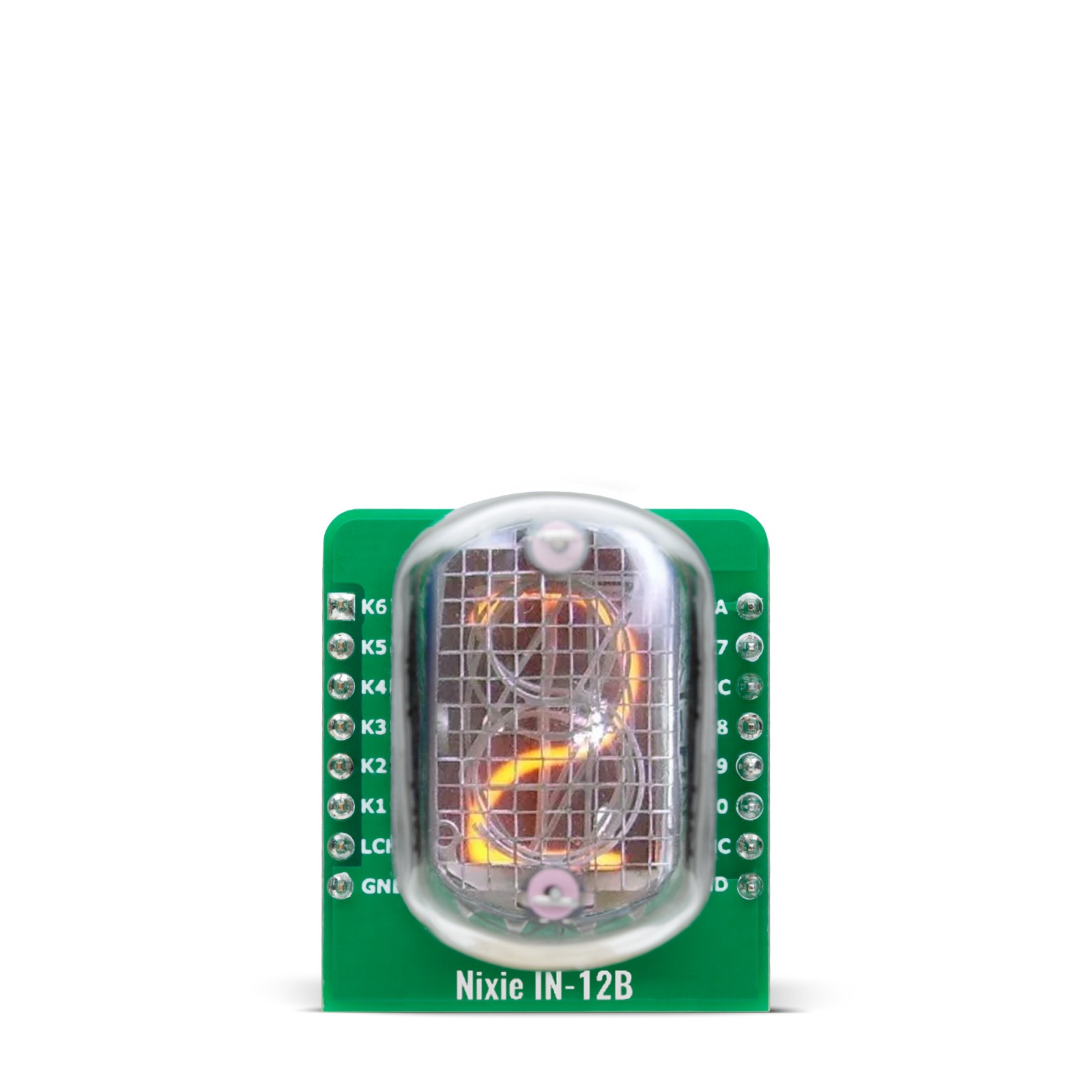 MikroElektronika MIKROE-6494 Nixie IN-12B Display Board Evaluation Board for IN-12B