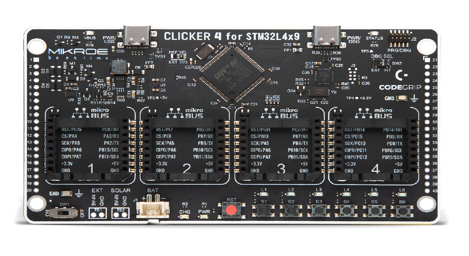 MikroElektronika Clicker 4 Development Board Development Kit MIKROE-6521