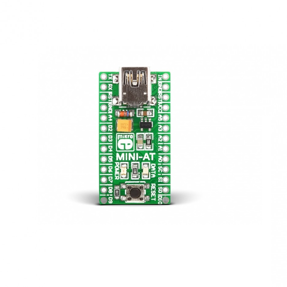 Brand-Rex MINI-AT Board - 5V MCU Devlopmet Kit MIKROE-671