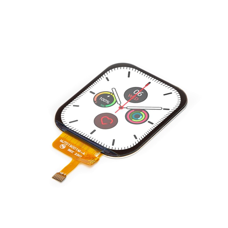MikroElektronika MIKROE-6750 TFT LCD Display 1.95 in LCD Development Board With LCD IPS Display for Compact Application