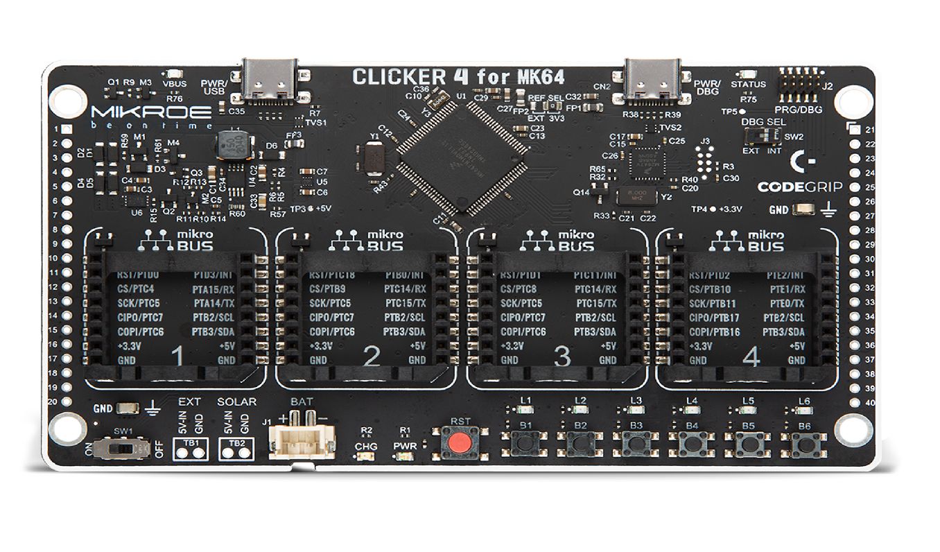 MikroElektronika Clicker 4 Development Board Development Kit MIKROE-6765