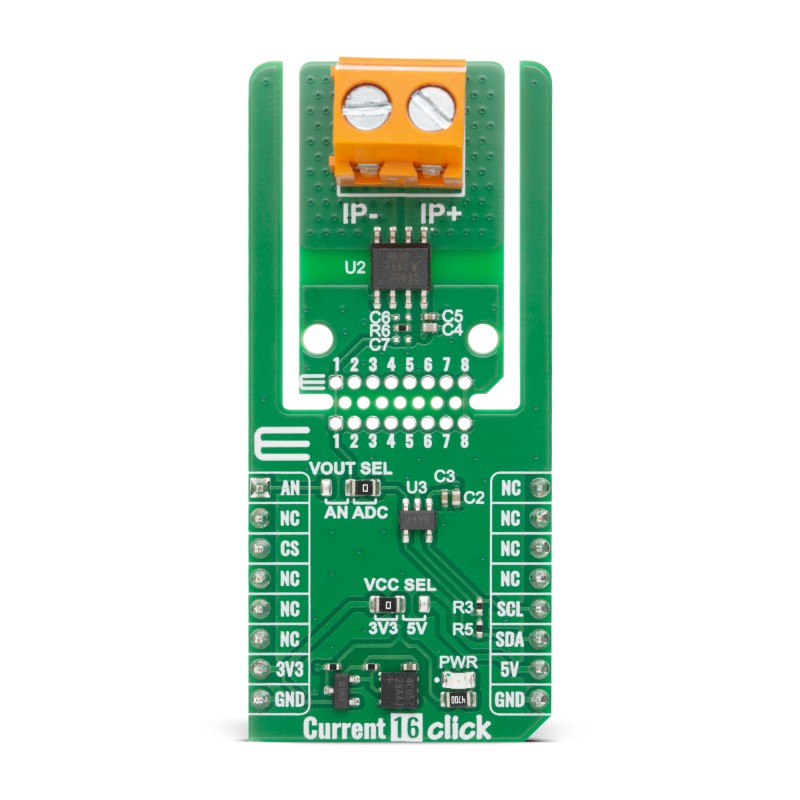 MikroElektronika Sensor Board Current Sensor Sensor for Current Sensor MikroBUS