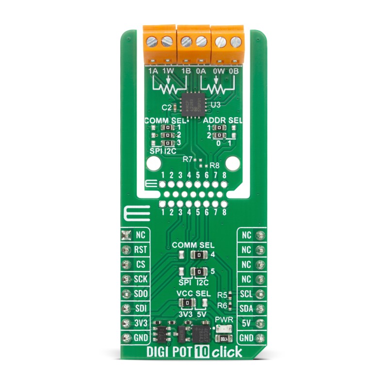 MikroElektronika MIKROE-6797 Add-On Board Add On Board for MikroBUS