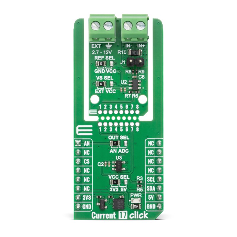 MikroElektronika Sensor Board Current Sensor Sensor for Current Sensor MikroBUS