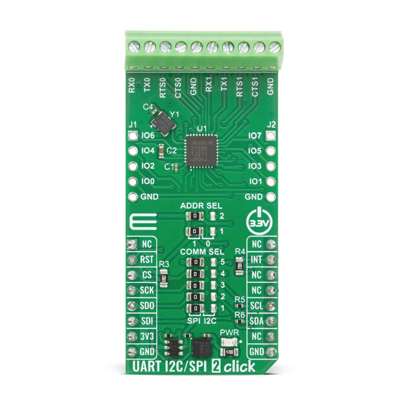 MikroElektronika MIKROE-6827 Add-On Board Add On Board for MikroBUS Socket