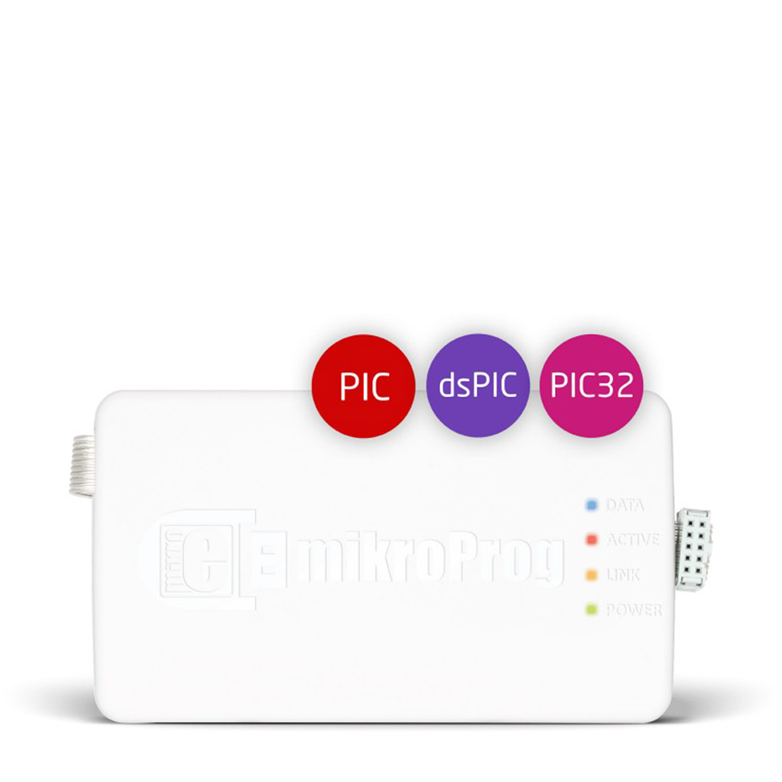 MikroElektronika mikroProg Chip Programmer, In-Circuit Debugger for PIC12, PIC10, PIC16, PIC24 and PIC32, dsPIC30/33,