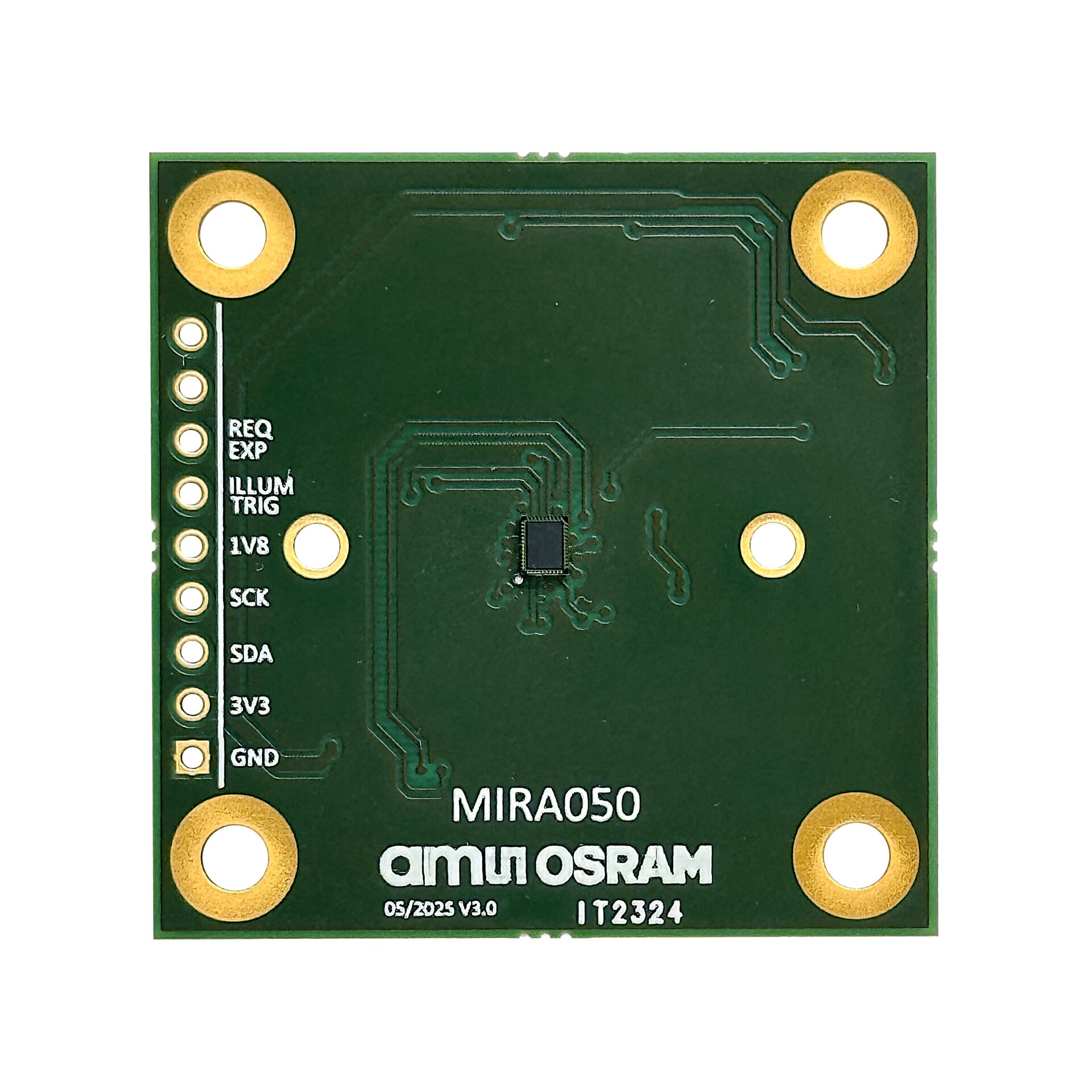 mira050-2qi1wb-ft-se ams OSRAM Mira050 Mira050-2QI1WB FT SE Image Sensor, 576 x 768 pixel, 200 fps MIPI, 46-Pin CSP
