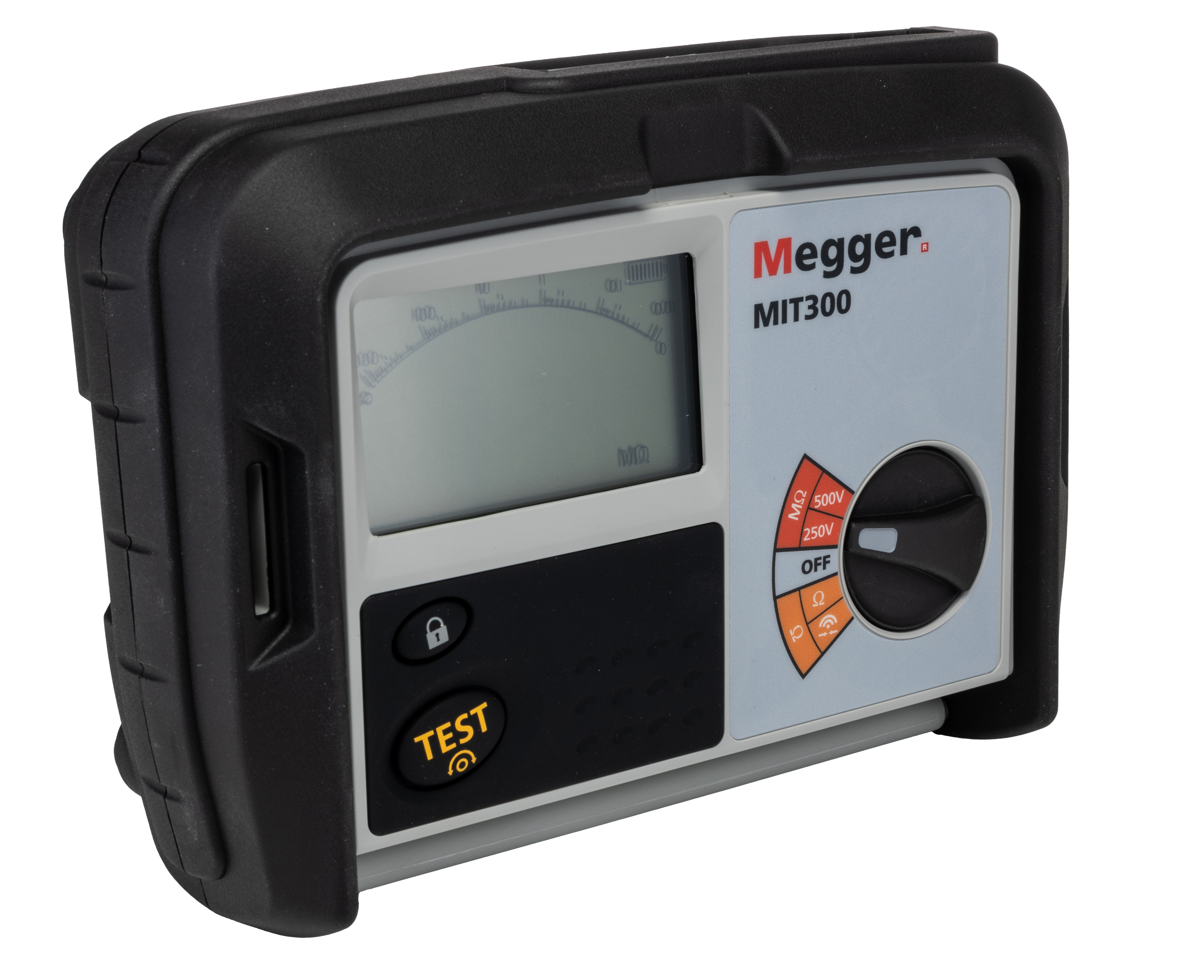 mit300-en Megger MIT300 Insulation & Continuity Tester, 250 V Min, 500 V dc Max CAT III