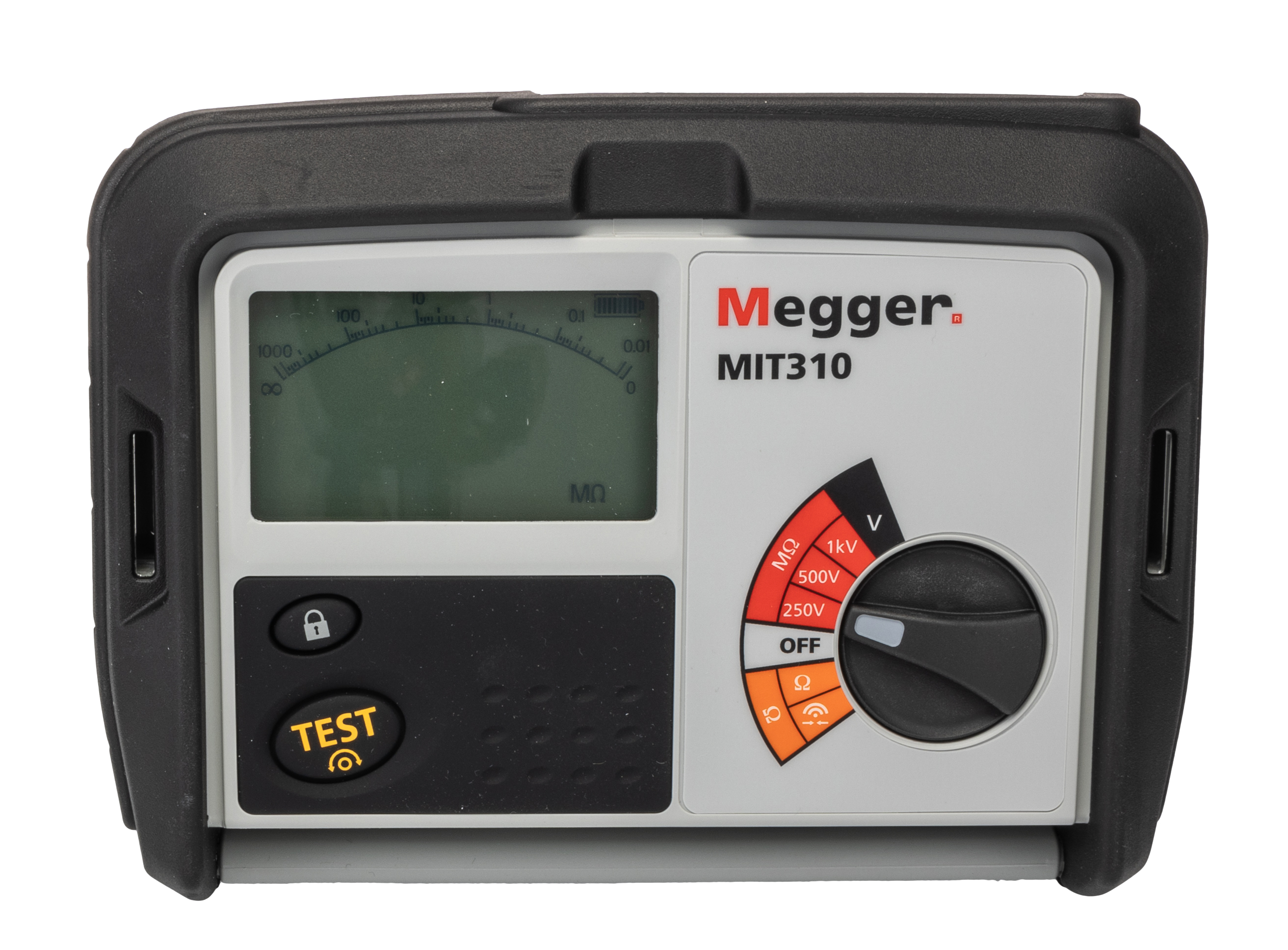 Megger Insulation & Continuity Tester, 250 V Min, 1000 V Max CAT III, RSCAL