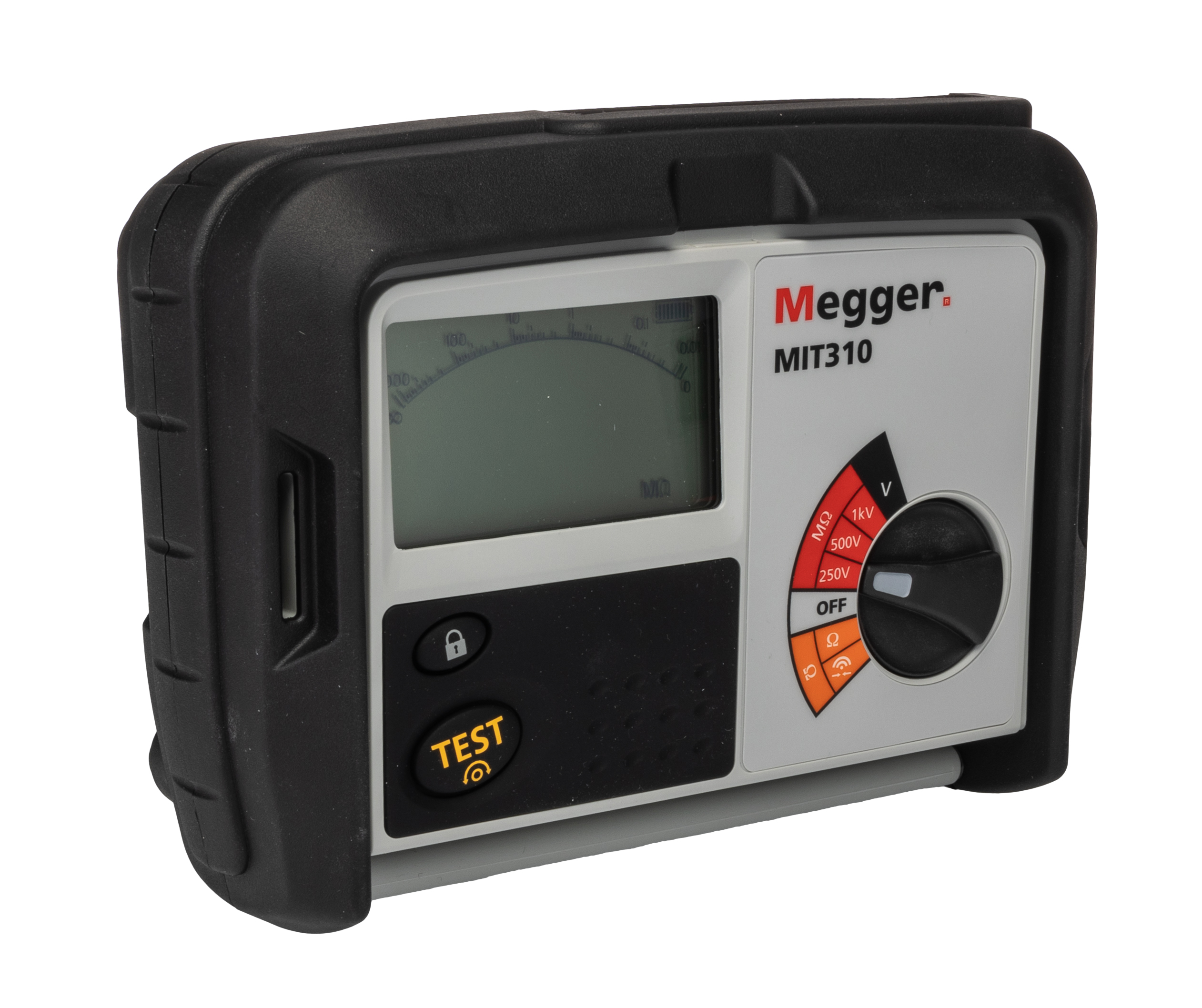 mit310-en Megger Insulation & Continuity Tester, 250 V Min, 1000 V Max CAT III