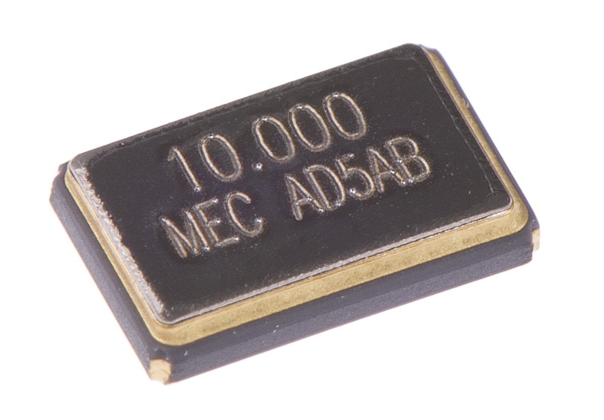 MERCURY 10 MHz Crystal ±30 ppm SMD 4-Pin 0.9 mm 5 mm 3.2mm