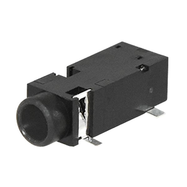 Same Sky Jack Connector 3.5 mm Surface Mount Male Jack Connector, 1A