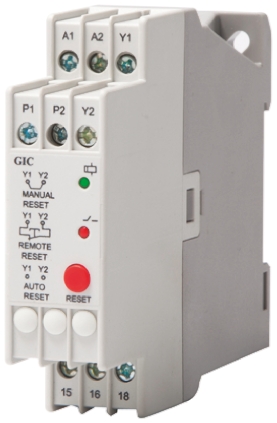GIC Monitoring Relay, 3 Phase, DPDT, DIN Rail 24 V dc